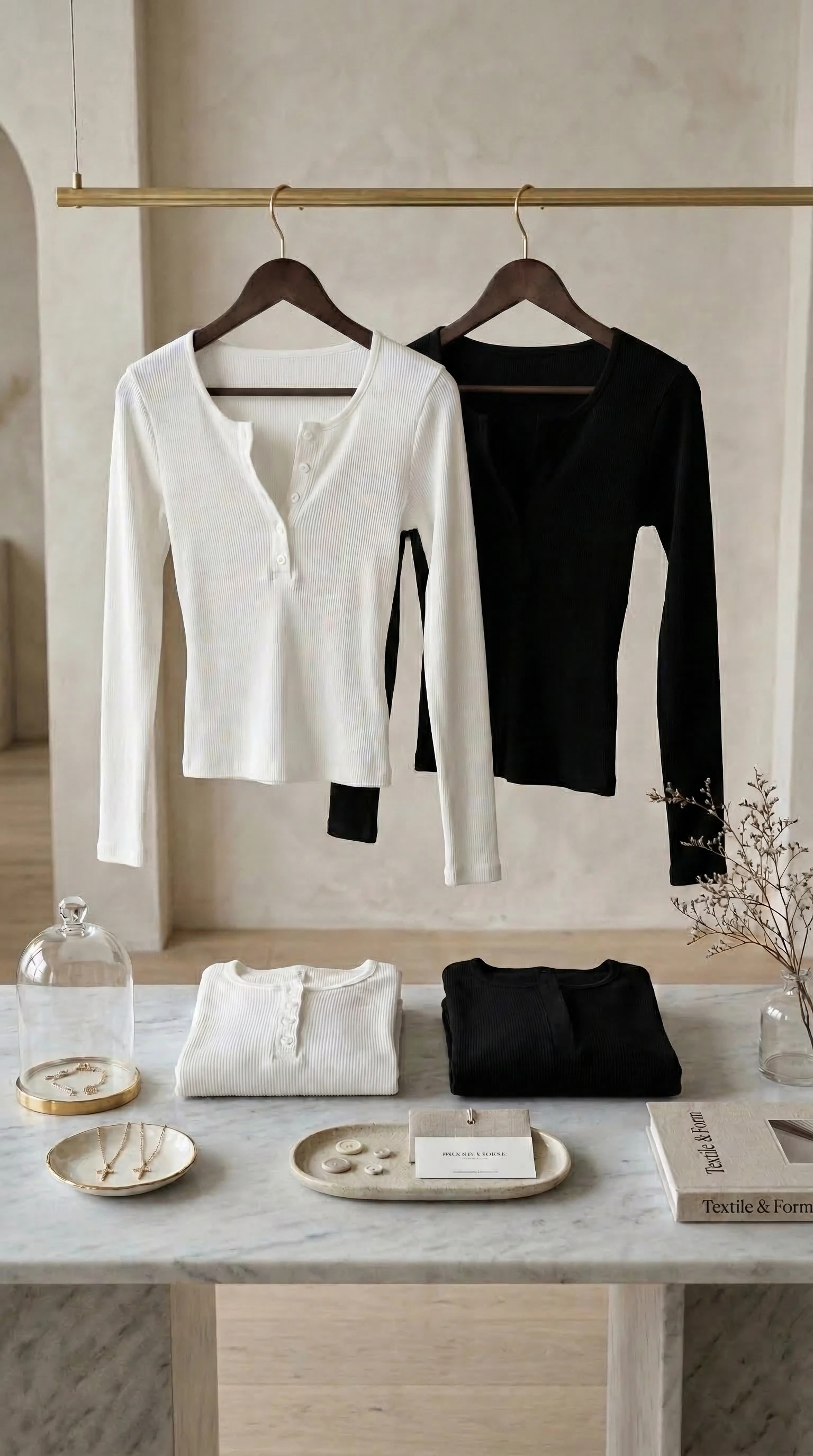 Remera Manga Larga con Botones Morley - Vista 4 | Drizzary Store