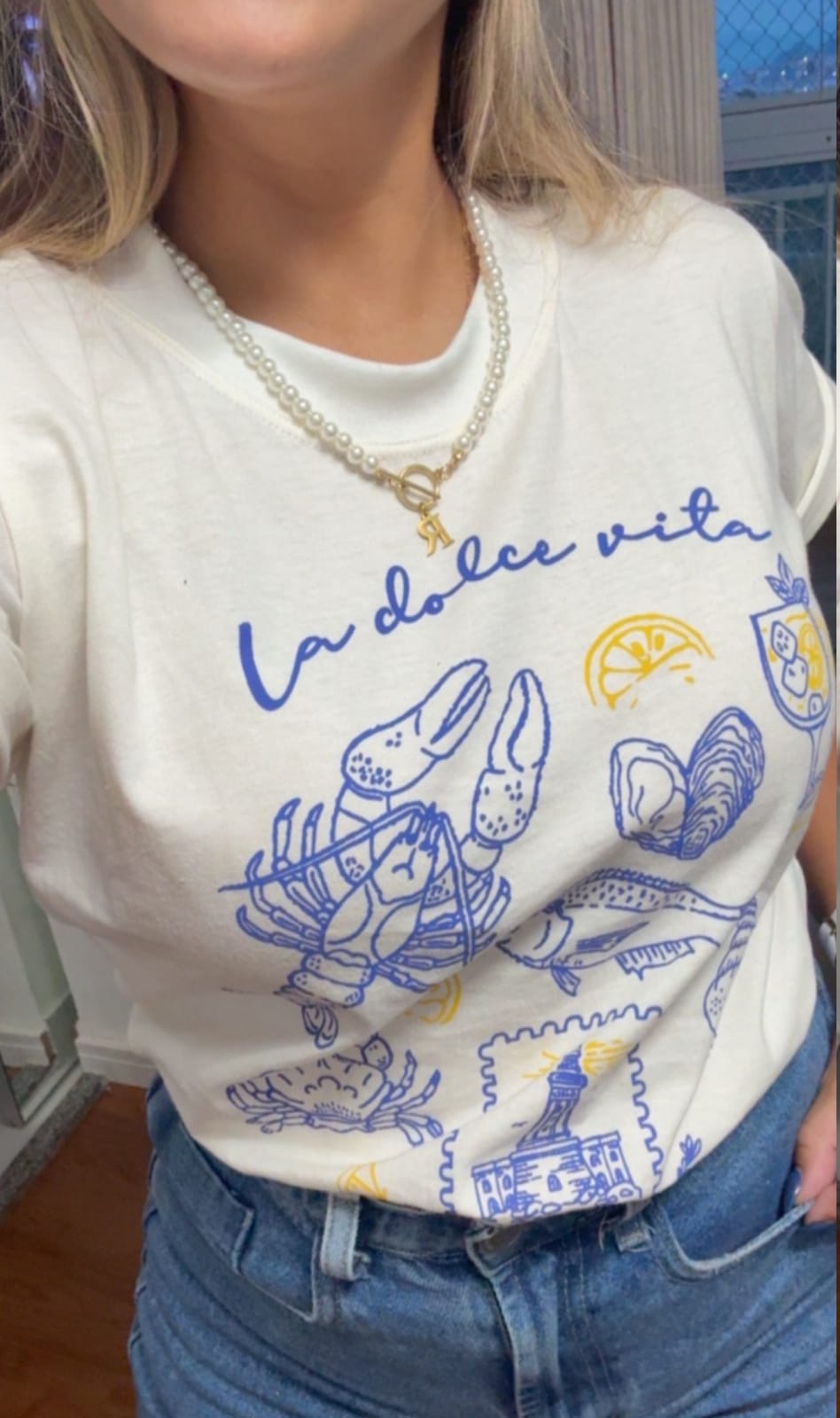 Remera Dolce Vita - Vista alternativa | Drizzary Store