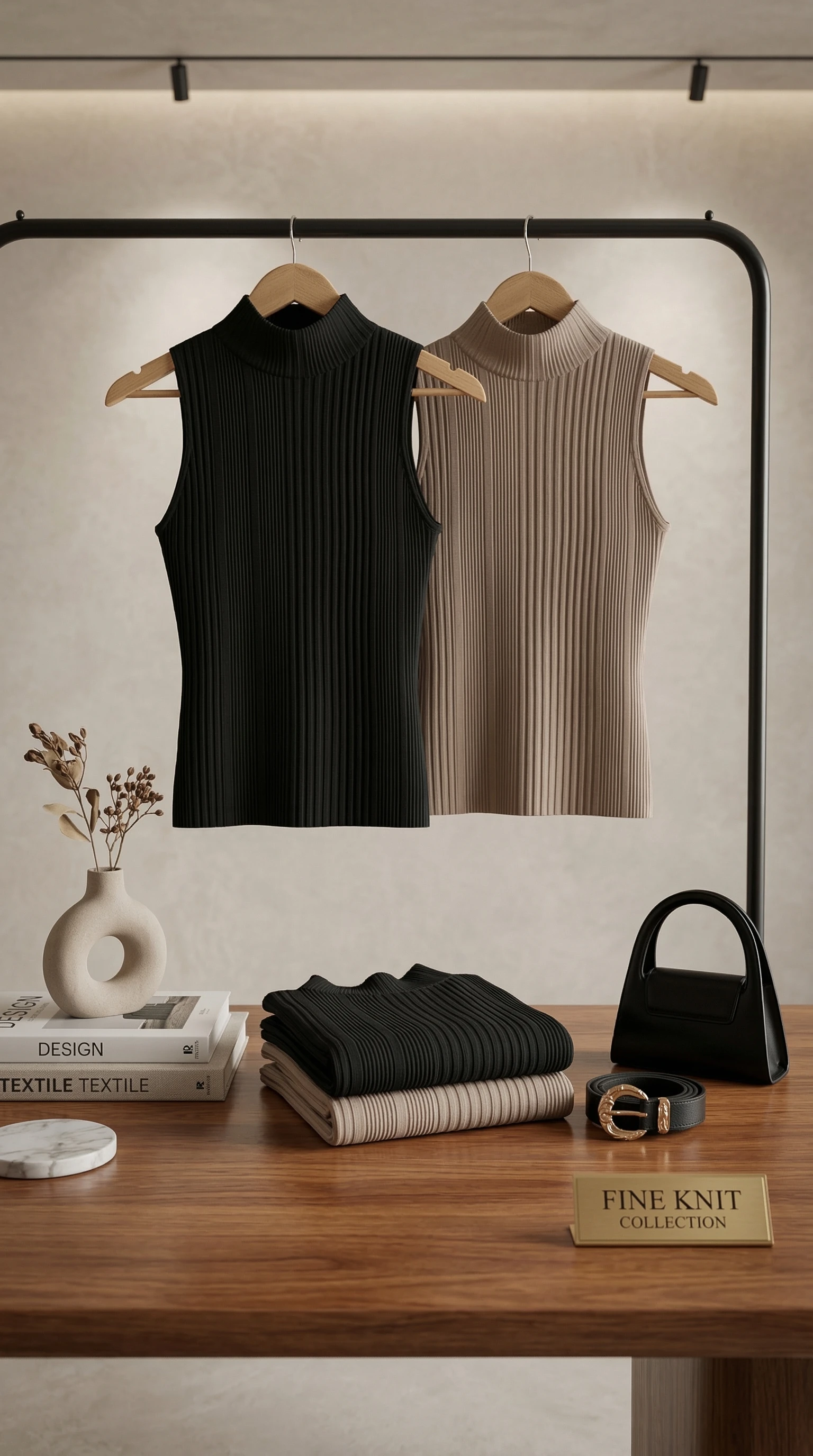 Polera Sin Mangas Estilo Europeo - Vista 3 | Drizzary Store