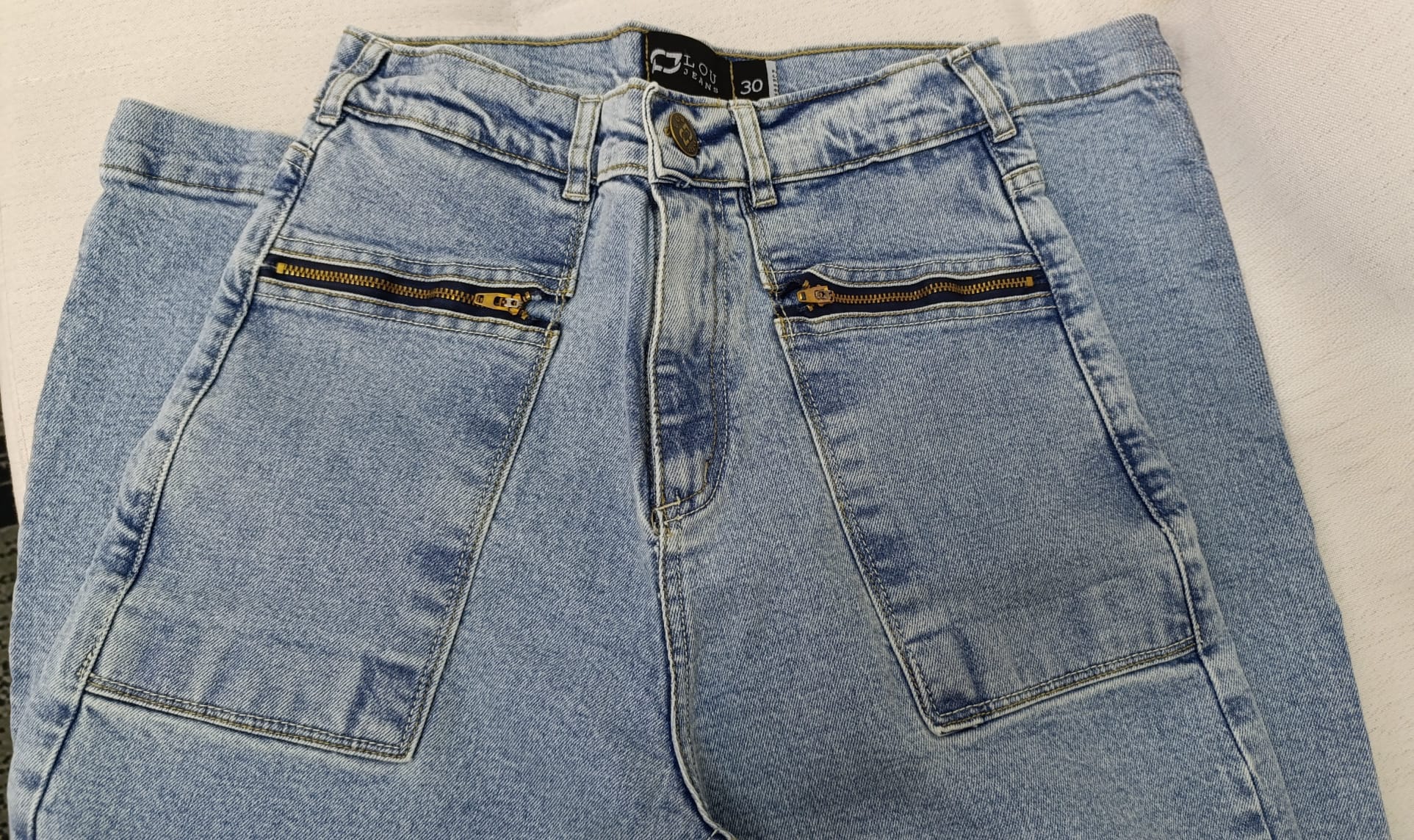 Jean Wide Leg Detroit Claro 3