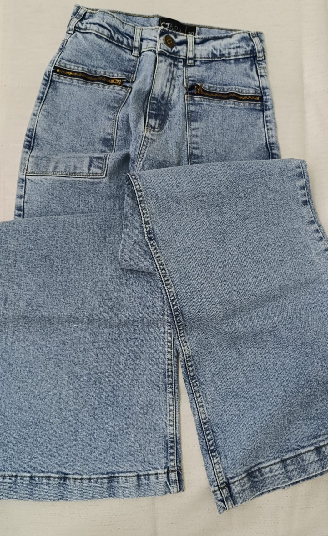 Jean Wide Leg Detroit Claro 5
