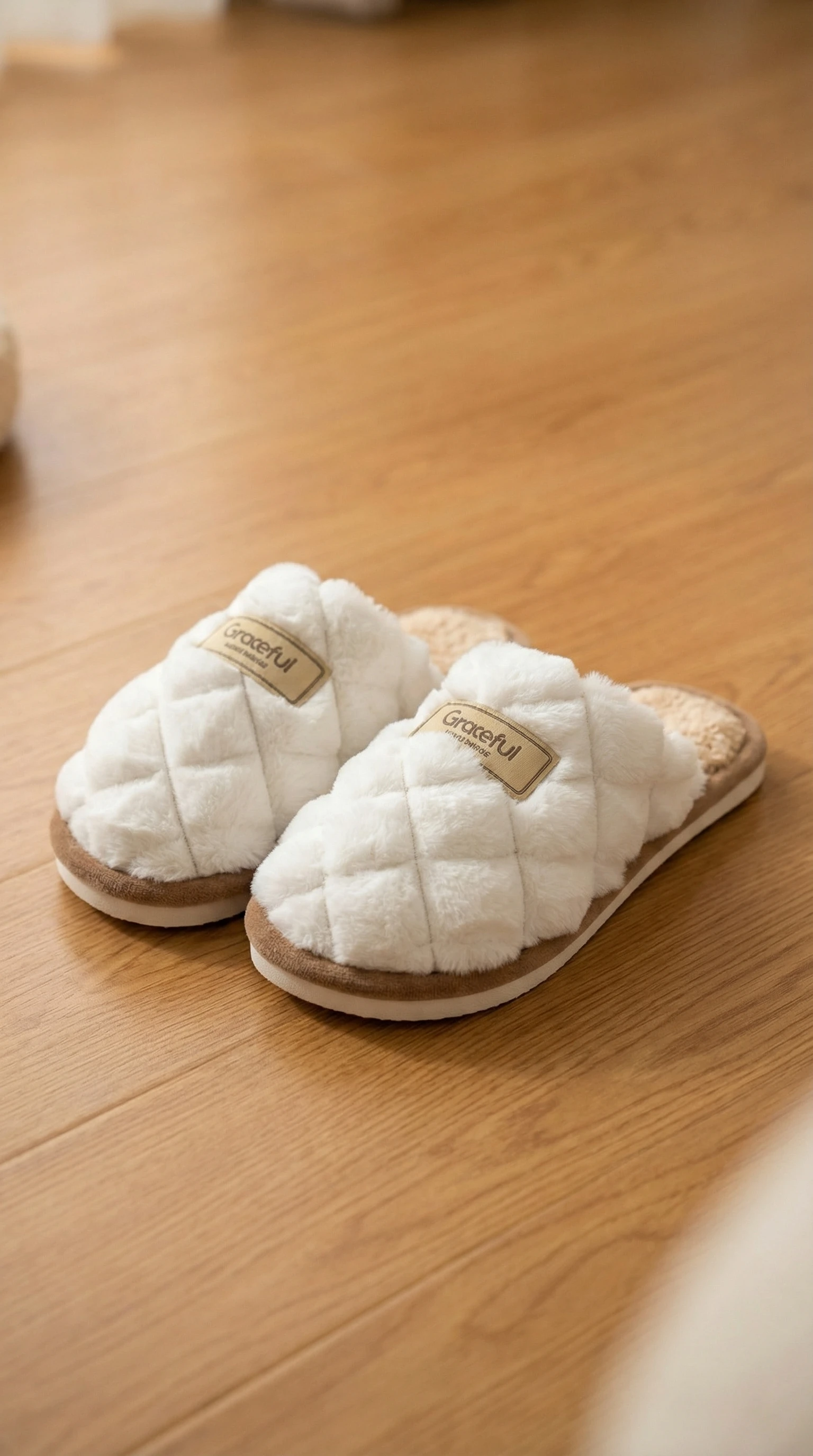 Pantuflas Peluditas Suaves - Vista 4 | Drizzary Store
