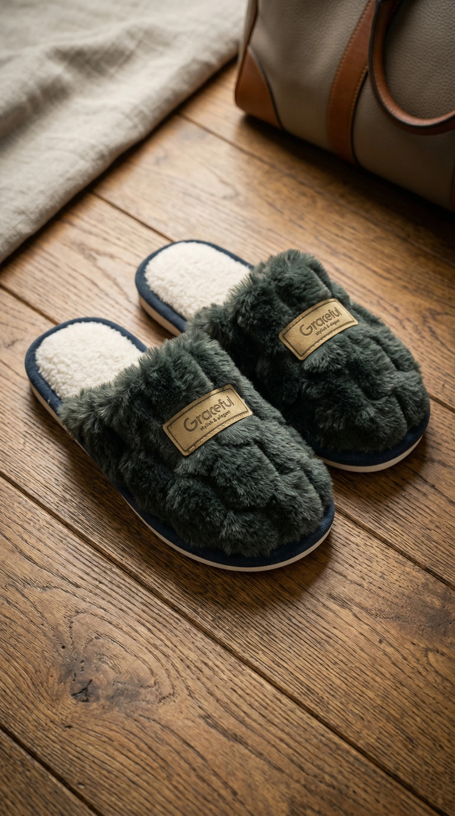Pantuflas Peluditas Suaves - Vista 5 | Drizzary Store
