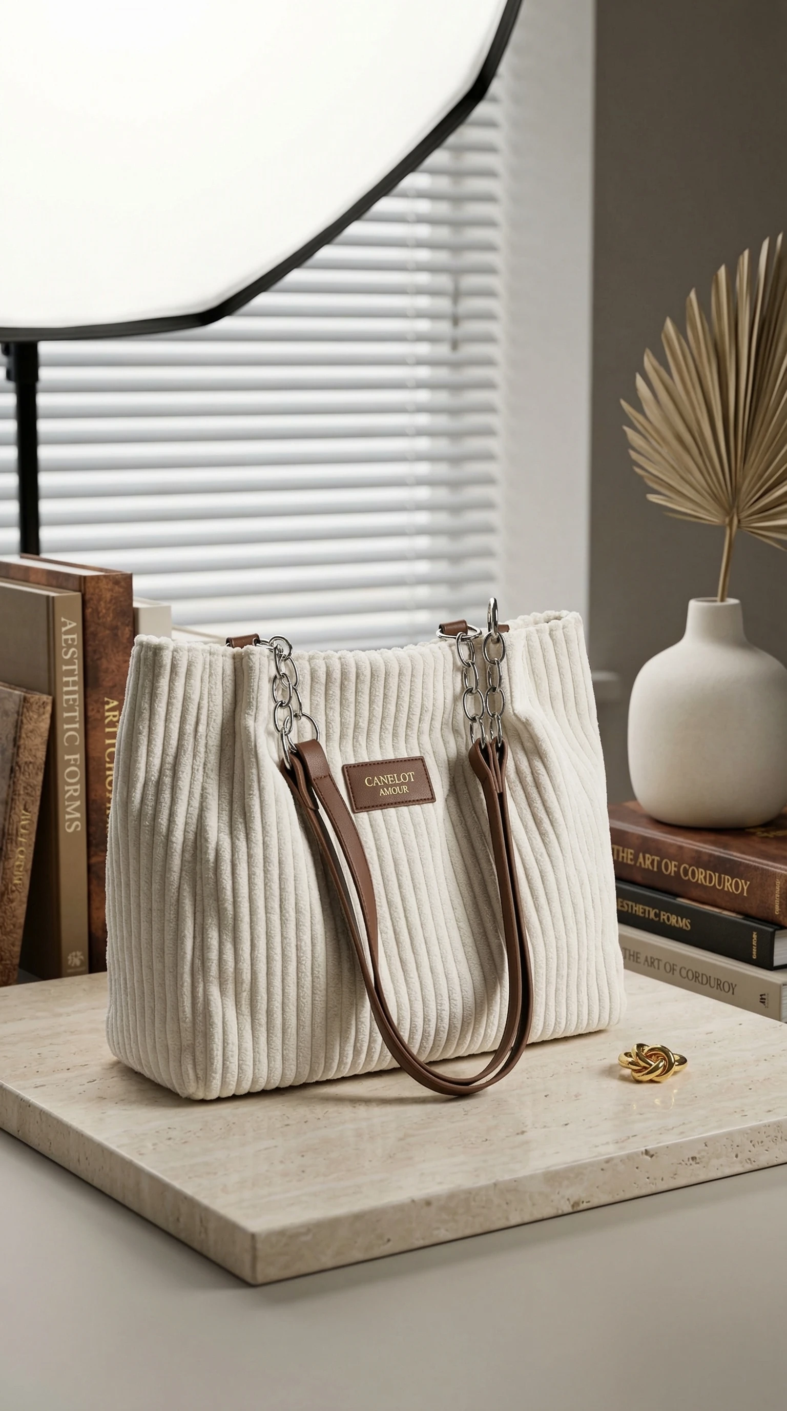 Bolsito de Pana con Correa - Vista alternativa | Drizzary Store