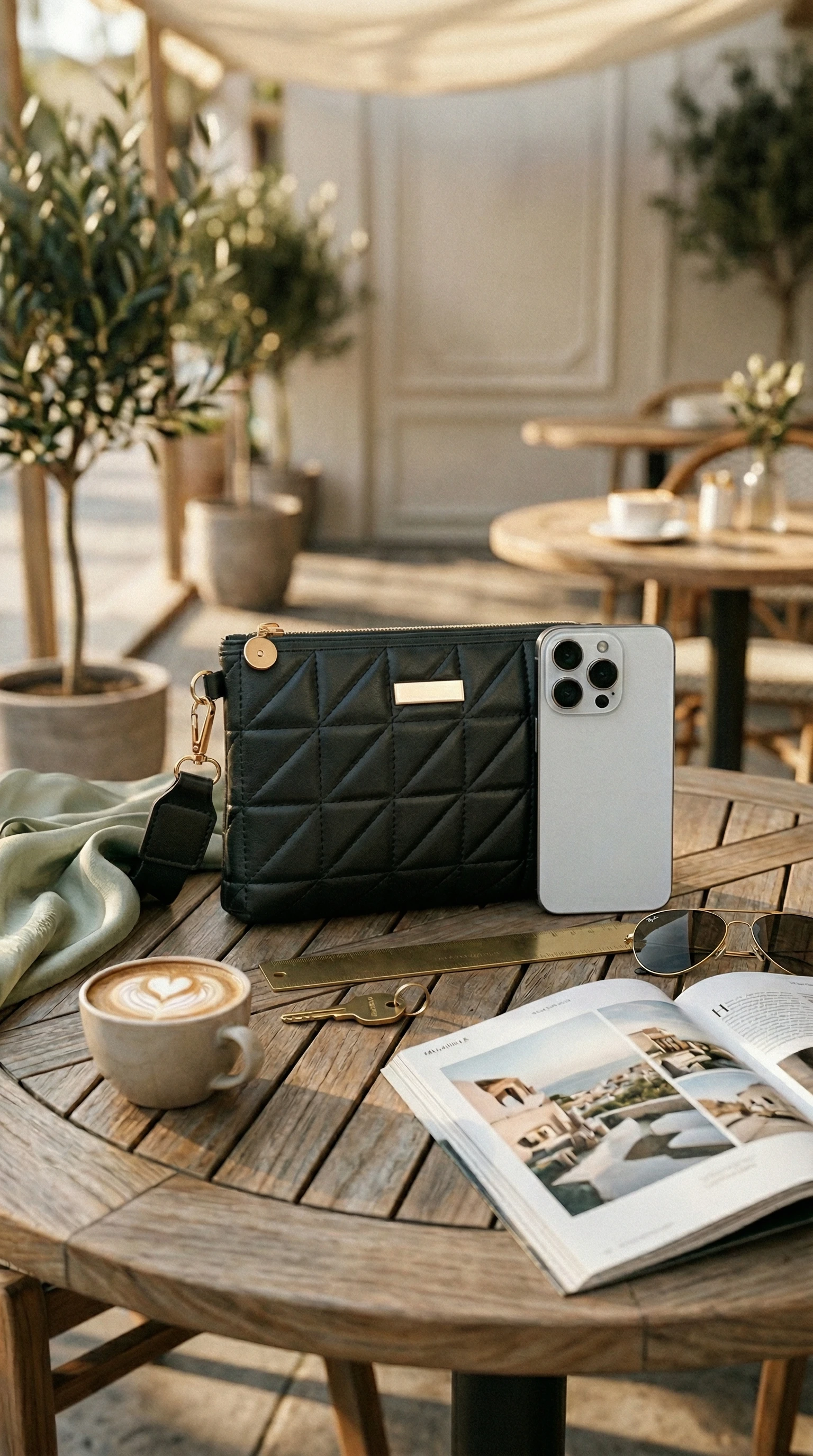 Sobre Bandolera de Cuadros - Vista alternativa | Drizzary Store