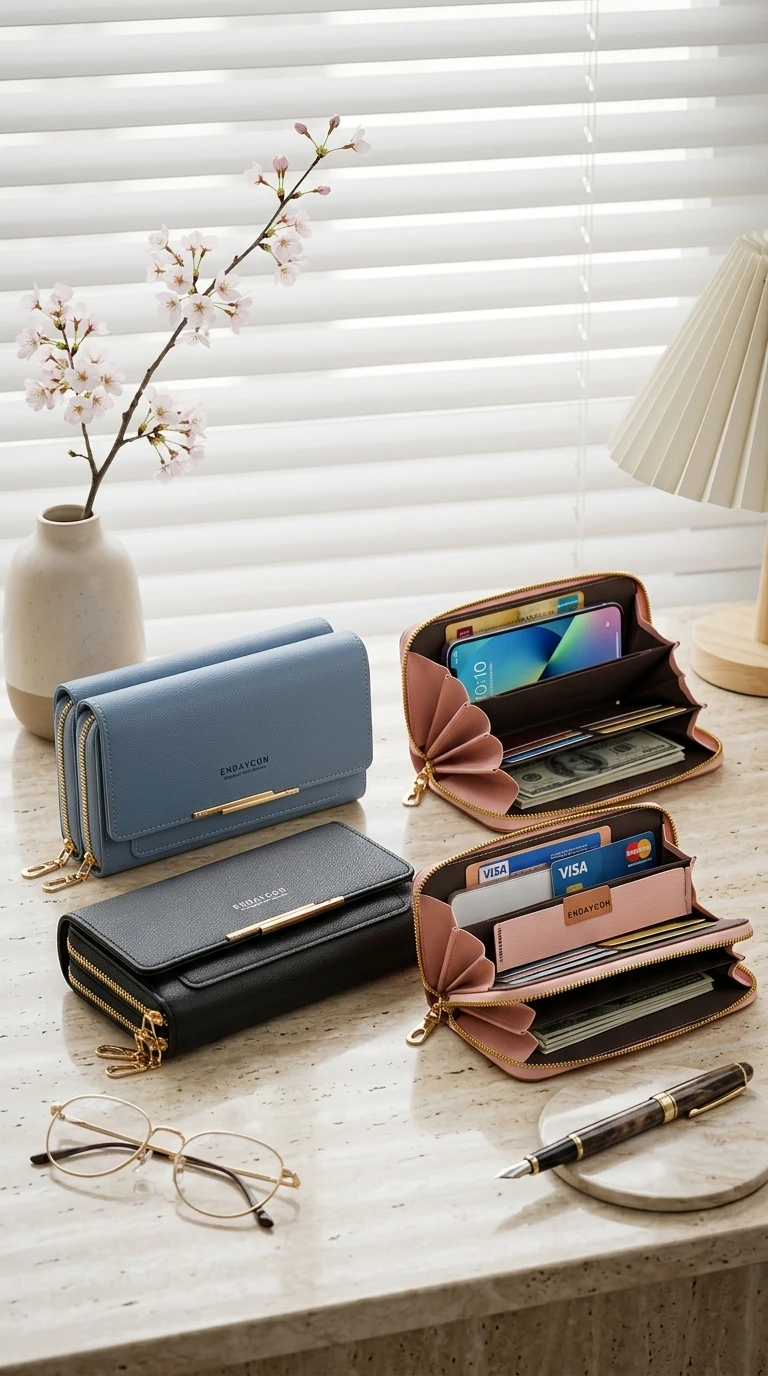 Cartera Monedero Bandolera - Vista 4 | Drizzary Store