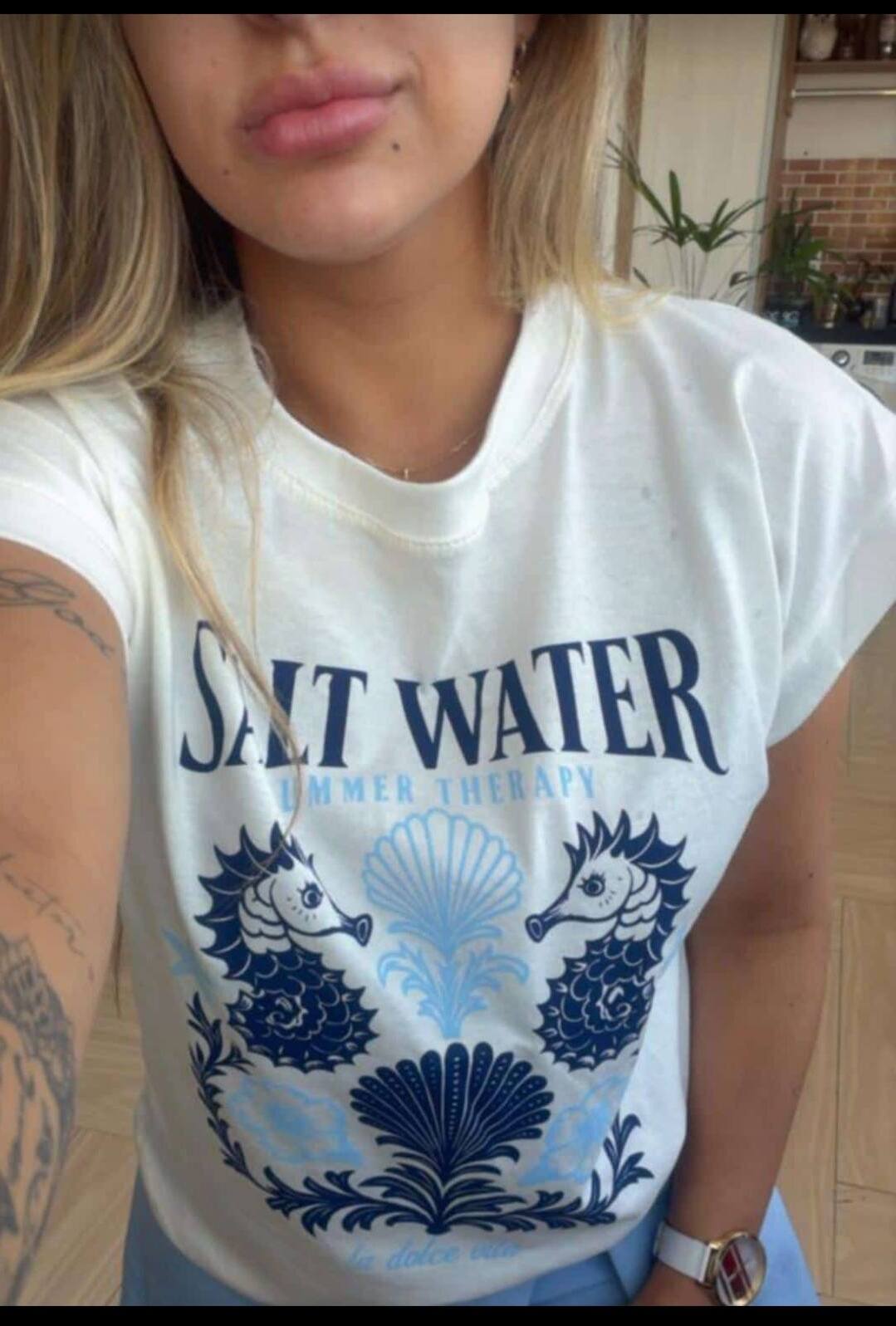 Remera Salt Water Summer - Vista 3 | Drizzary Store