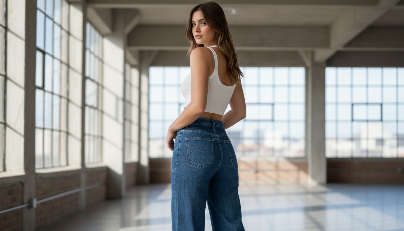 Jean Wide Leg Detroit Oscuro 2